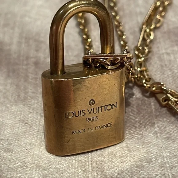 Louis Vuitton Lock Necklace - Picture 6 of 9